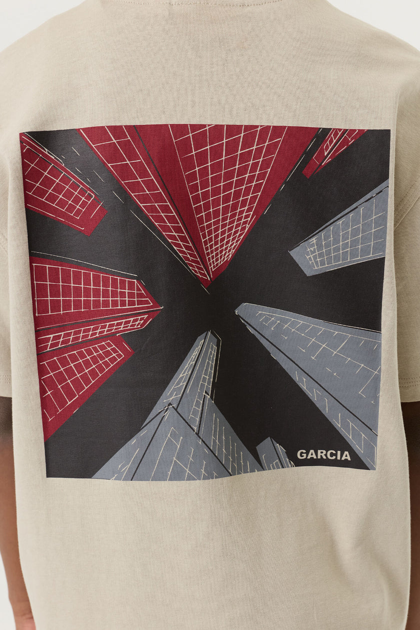 GARCIA Boys Teens T-shirt Short Sleeve Sisal