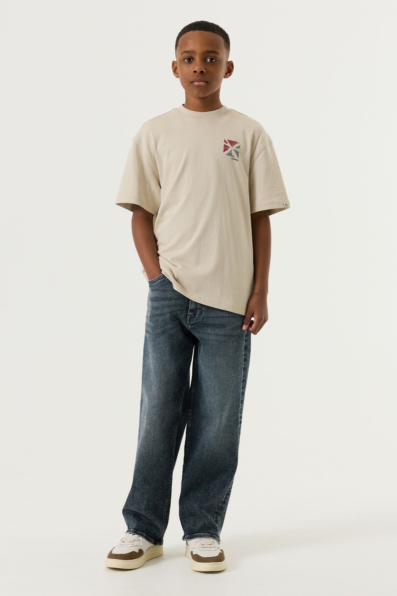 GARCIA Boys Teens T-shirt Short Sleeve Sisal