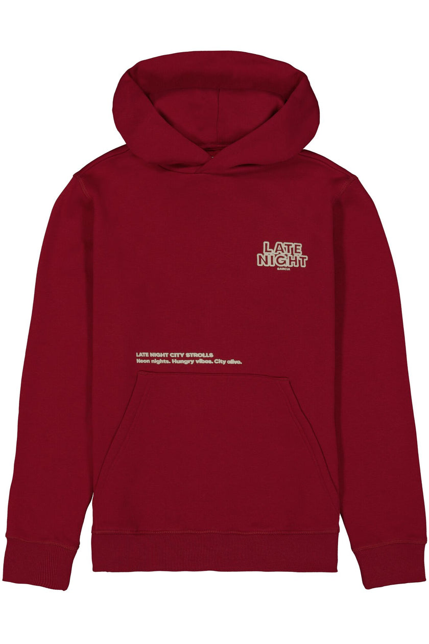 GARCIA Boys Teens Sweater Red Flame