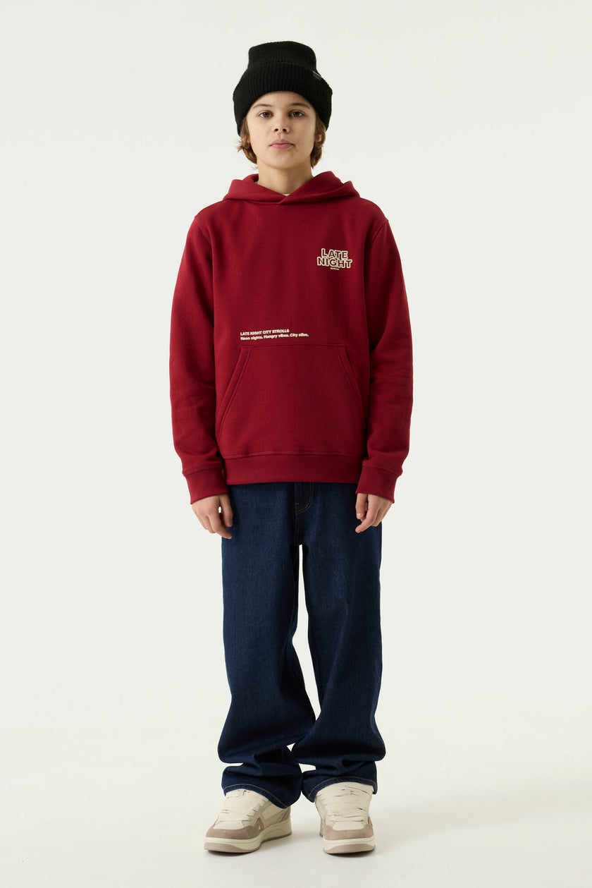 GARCIA Boys Teens Sweater Red Flame