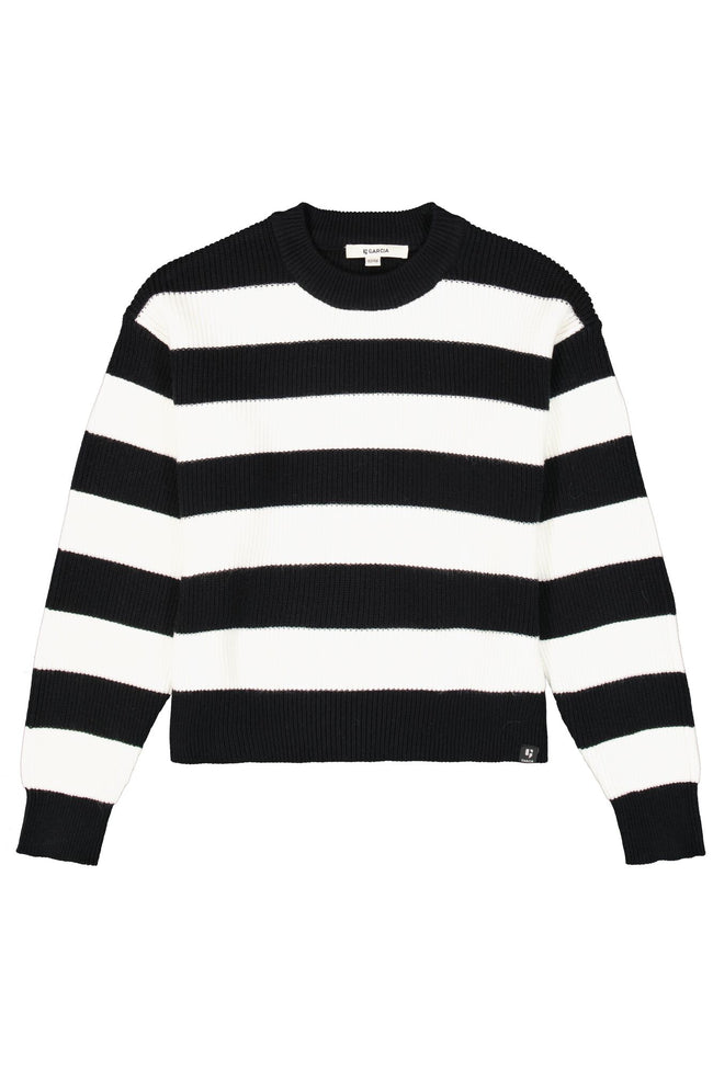 GARCIA Girls Teens Pullover Off Black