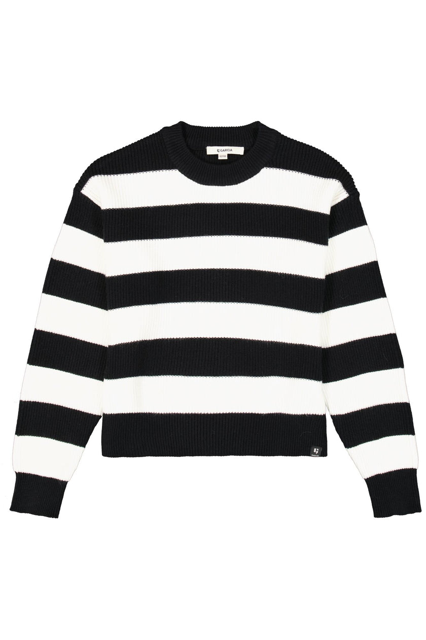 GARCIA Girls Teens Pullover Off Black
