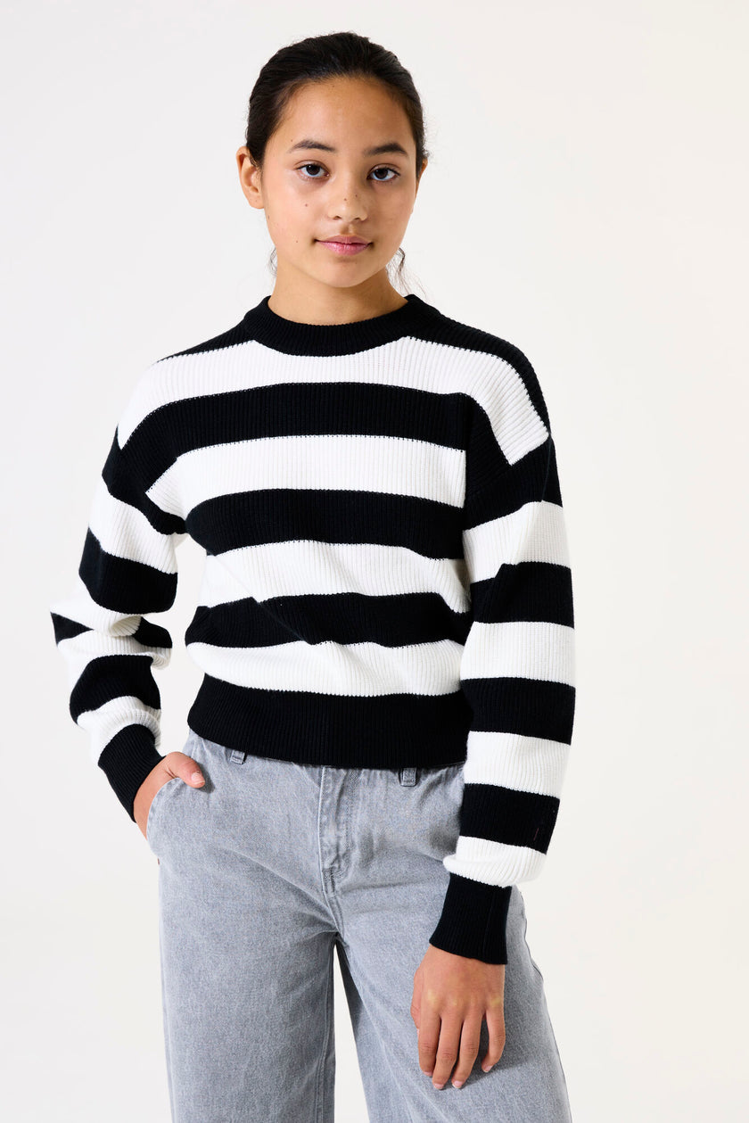 GARCIA Girls Teens Pullover Off Black