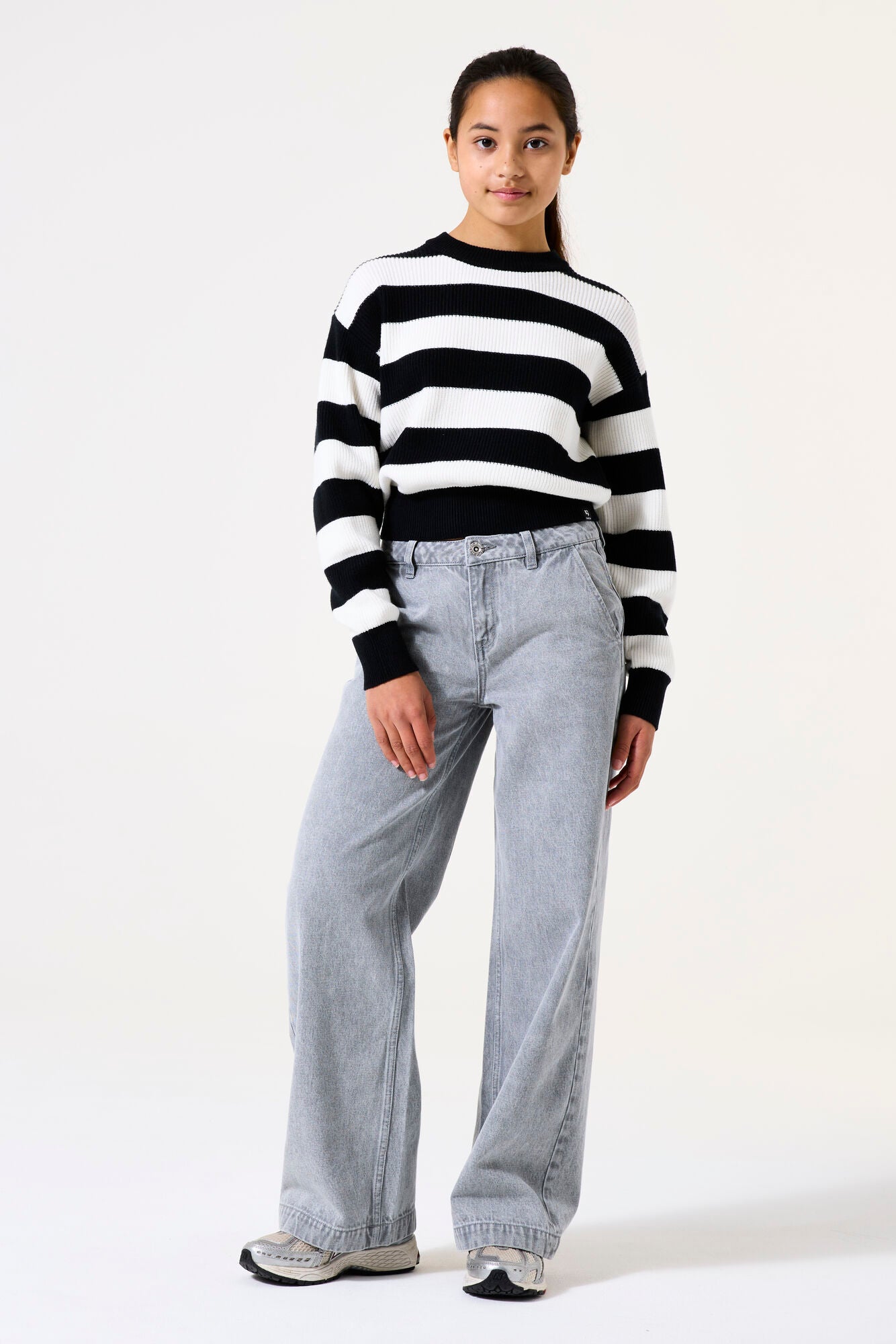 GARCIA Girls Teens Pullover Off Black